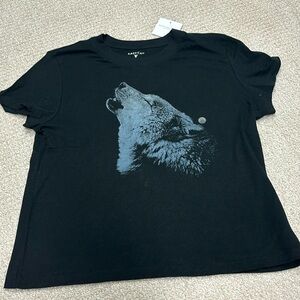 American Eagle wolf tshirt